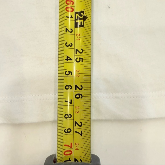 Armani Exchange Men’s Polo Shirt White Cotton Spandex Zip Close Sz M - Picture 9 of 14